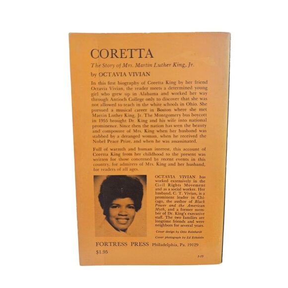 Coretta The Story Of Mrs. Martin Luther King Jr. By Octavia Vivian - Picture 4 of 6